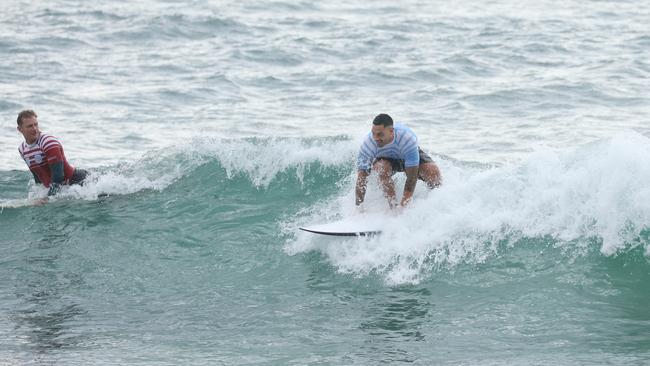Reni Maitua at the Surf of Origin at Burleigh Beach. Picture: Annette Dew