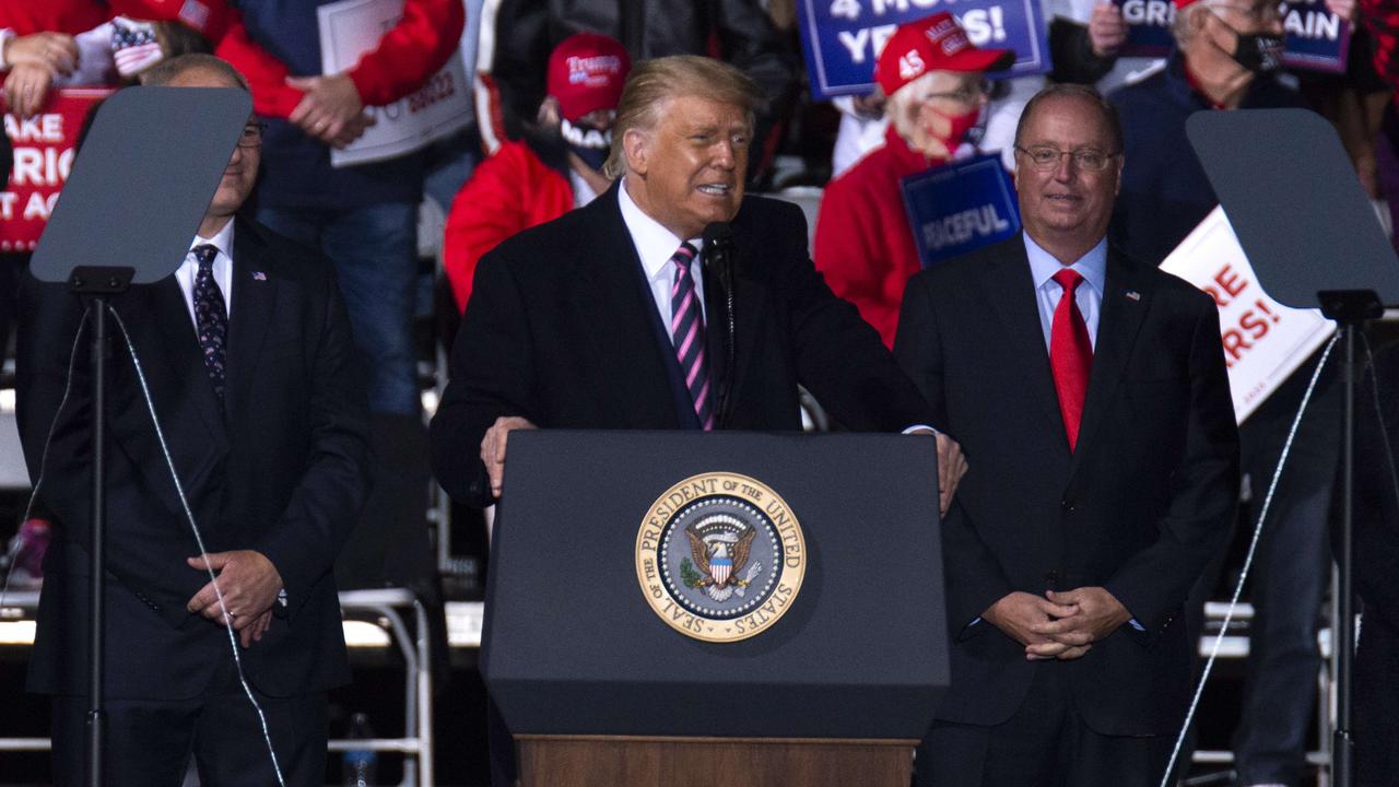 Someone has tried to poison the US President. Picture: Stephen Maturen/Getty Images/AFP