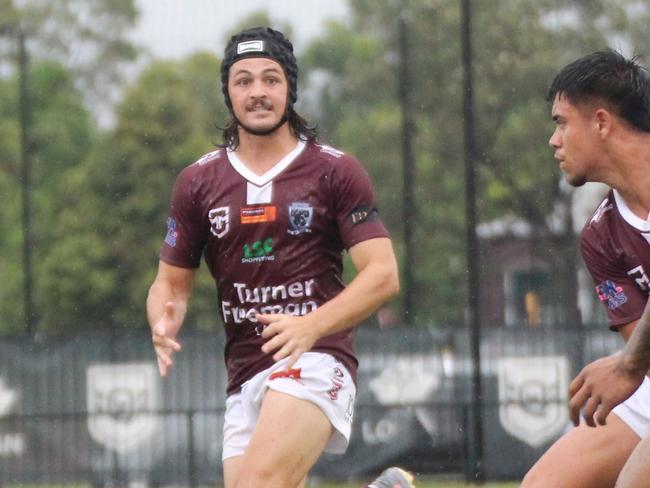 Bailey Mcconnell. Meninga Cup under-19s action between the Souths Logan Magpies and Burleigh Bears. Saturday, February 10, 2024.