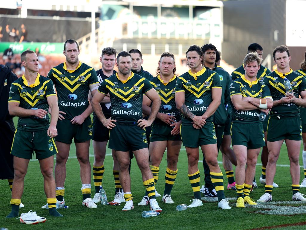 The Kangaroos will be out for redemption after a shocking record 30-0 loss to New Zealand in the 2023 Men's Pacific Championship Final. Picture: Getty Images