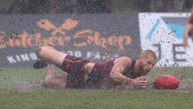 Liam Jones has made his presence felt in the QAFL since leaving Carlton. Photo: Mike Batterham