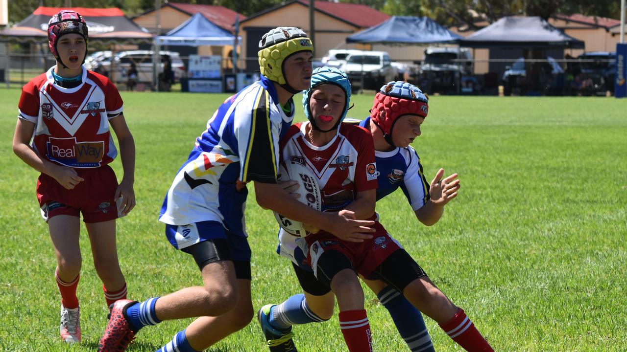 South Burnett v Redcliffe Dolphins U14. Adrian Vowles Cup 2020.