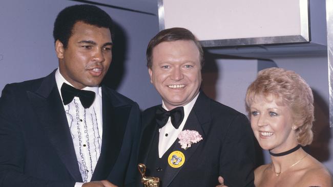 Ali with Newton and Patti in 1979.