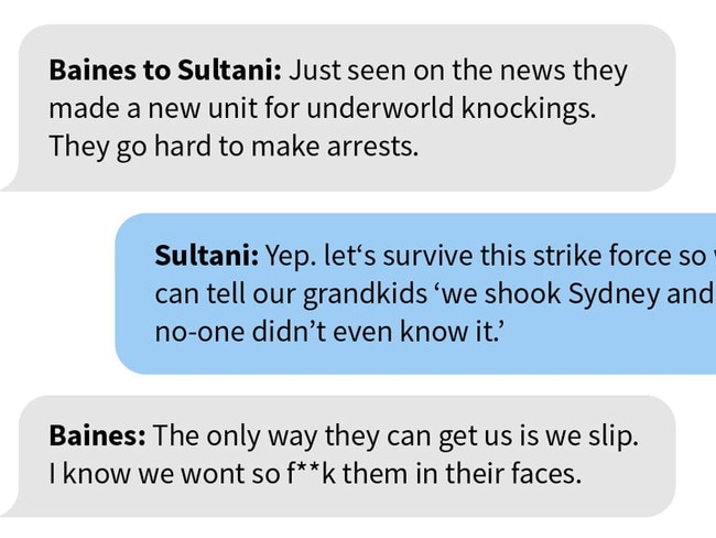 Abuzar Sultani text messages revealed