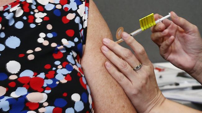 A Queensland Corrective Services spokesman said officers and prisoners were strongly advised to get the vaccination as soon as possible. Picture: Brendan Radke