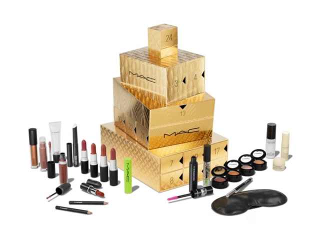 The MAC Cosmetics Advent Calendar.