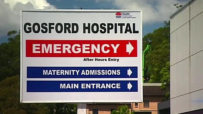 Peter Peterson was treated at Gosford Hospital for a bite wound to his penis.