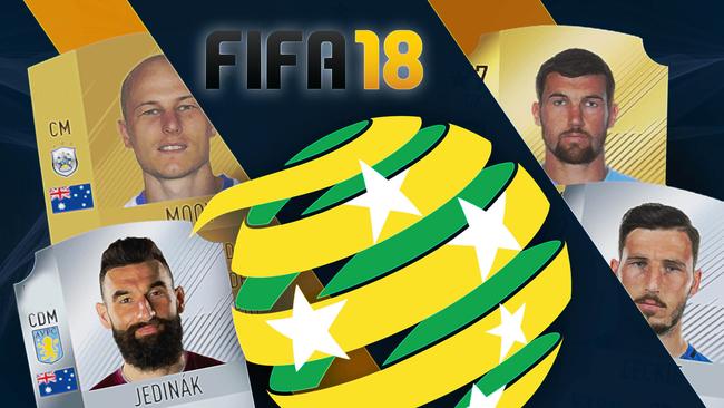 The Socceroos' FIFA 18 ratings