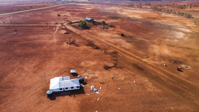 Victoria Downs Station, north-east of Charleville. Picture: Lachie Millard