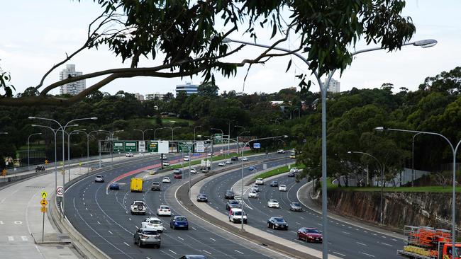 The new tunnels could meet in Cammeray. Picture: Virginia Young