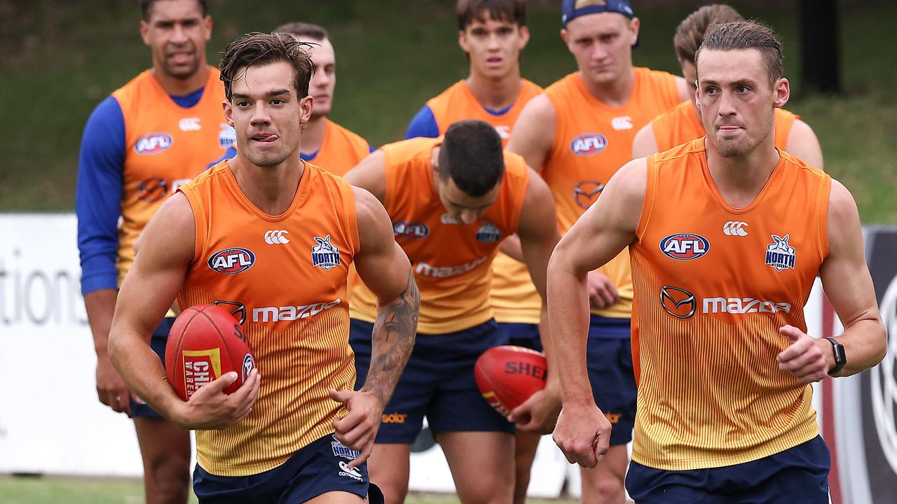 AFL 2021: North Melbourne players return for pre-season training ...