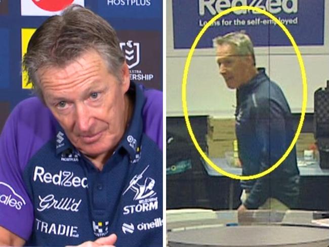 Storm coach in brutal dressing room blow up