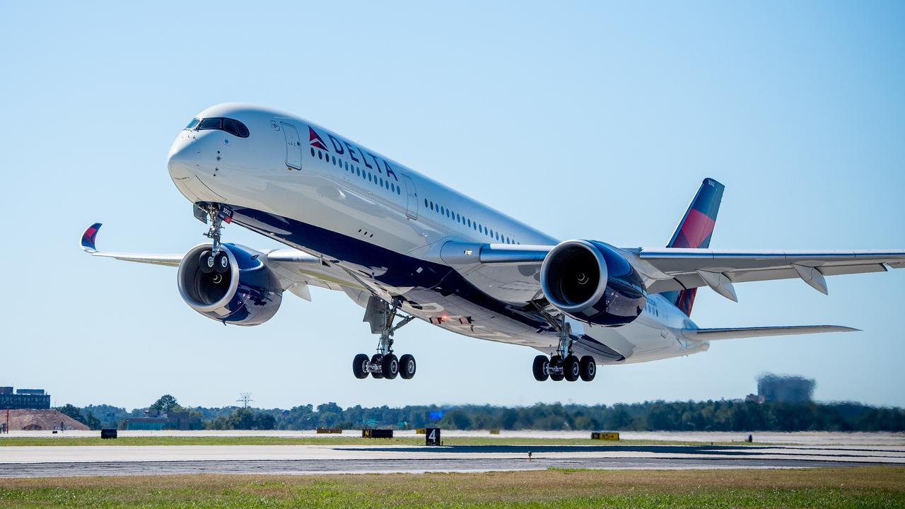 Delta Air Lines will fly A350s on direct flights between Melbourne and LA. Picture: Supplied / Chris Rank