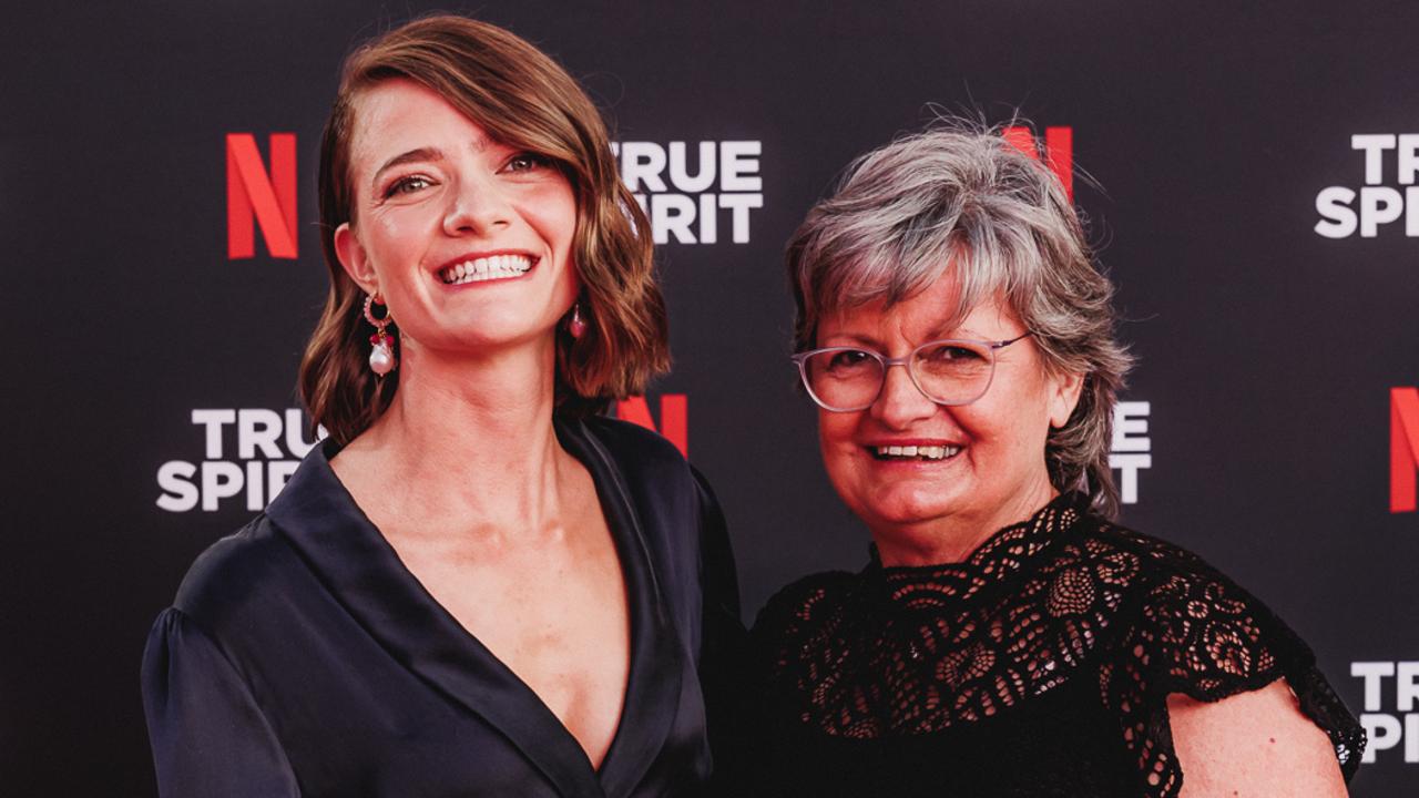 Jessica Watson and Julie Watson at the True Spirit Netflix Global Premiere. Picture Adam Shaw