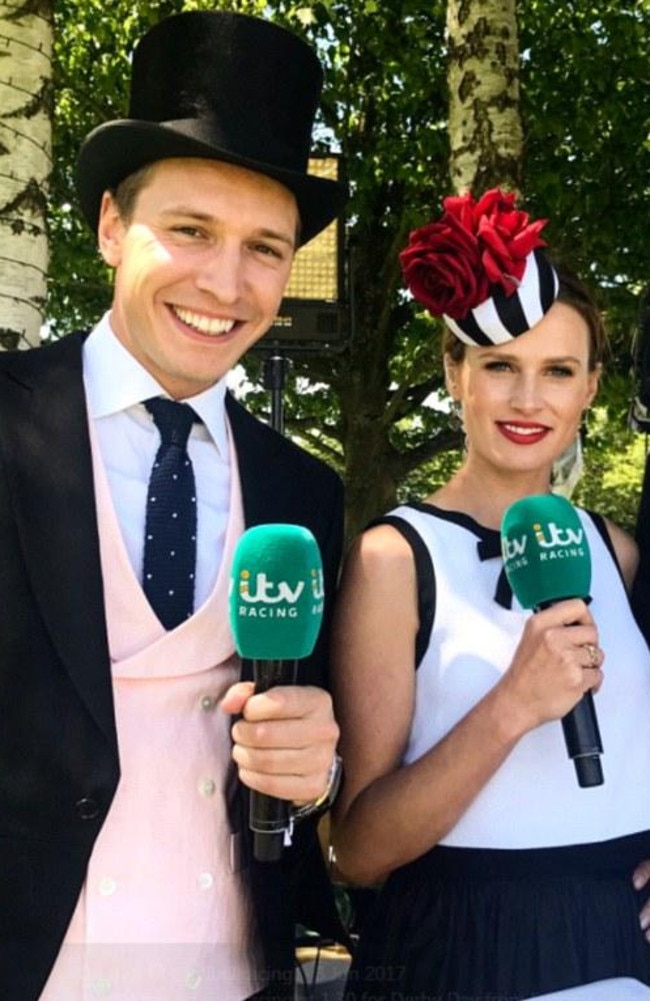 Cumani worked with now-partner Oli Bell on British network iTV’s racing coverage.