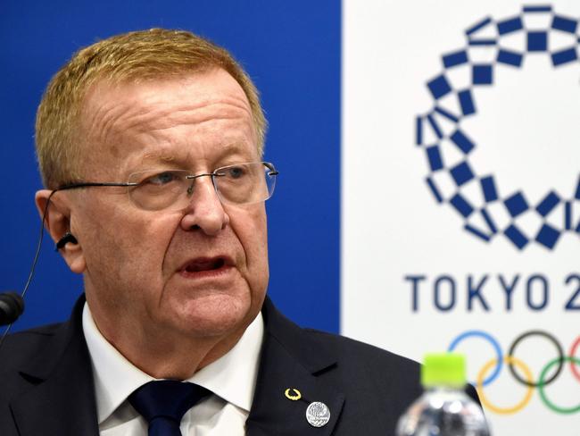 AOC president John Coates. Picture: AFP