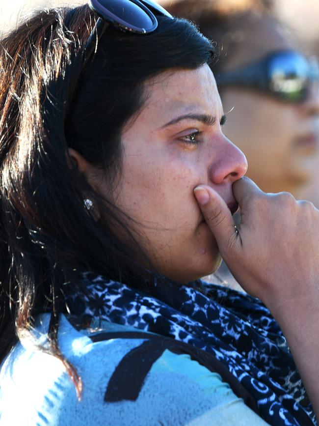 Wellington Vigil held at the Basin Reserve. Picture: Elias Rodriguez/Getty Images