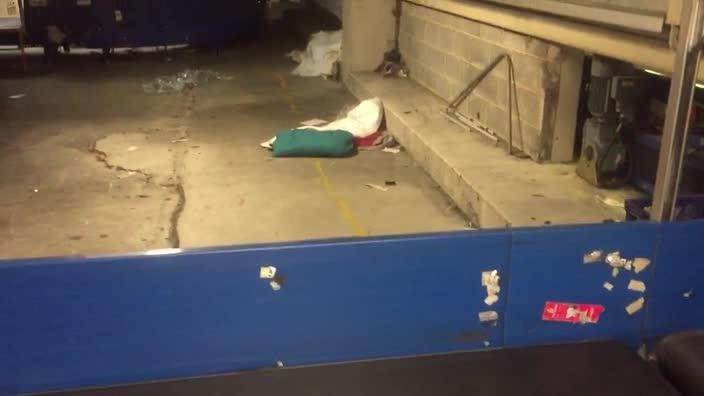 Sydney aviation workers forced to sleep rough 