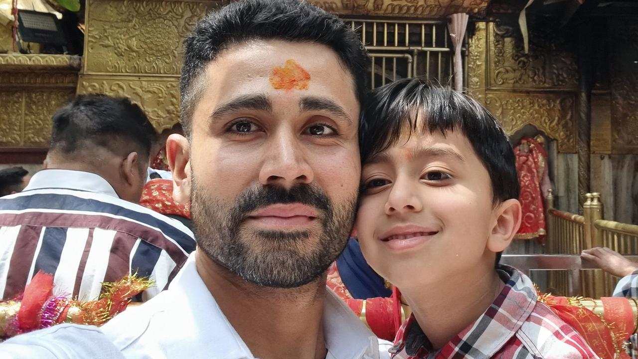 Robin Mehra wants to provide the best life for their son Rahil. Picture: Supplied