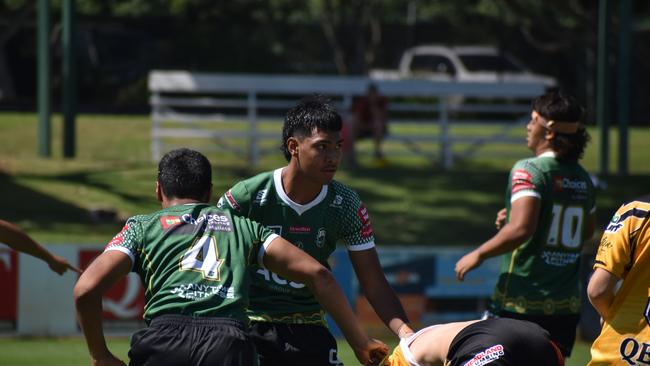 Cyril Connell Challenge game between the Ipswich Jets and Sunshine Coast Falcons. Saturday March 18, 2023. Picture, Nick Tucker.