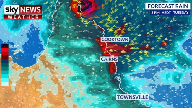 ‘Urgent need for Australia to prepare for climate change and adapt to it’. Picture: Sky News Weather