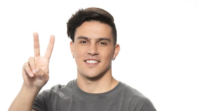 Tasmanian-born contestant on <i>The Voice</i>, Jesse Teinaki.