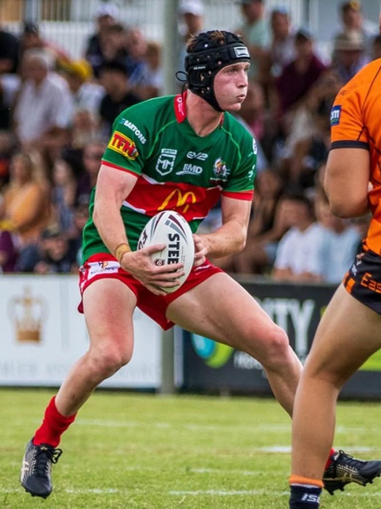 Harry Armstrong in action for Wynumm Manly. Picture: Wynumm Manly Seagulls Instagram