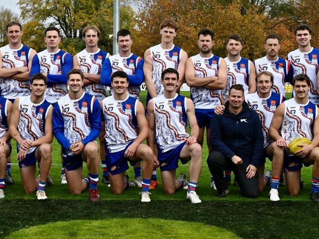 East Point in its Indigenous Guernsey. Picture: East Point Football Netball Club.