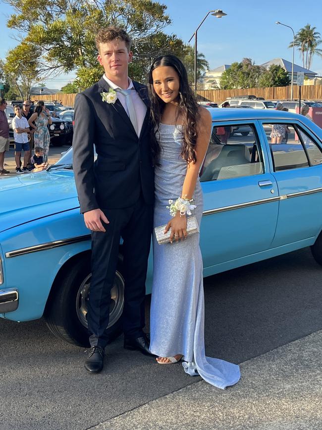 The students of Aldridge State High School celebrate their formal.