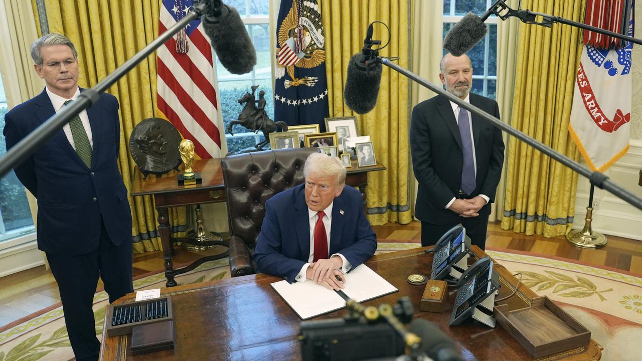 Our Prime Minister could tell Trump that within three to six months Australia might just be able to diminish his terbium and dysprosium problem. Picture: Evan Vucci