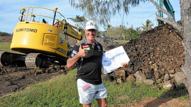 Moorhead Family Communities director Bill Moorhead is confident everything is ready to go at Bargara Headlands. Picture: Chris Burns