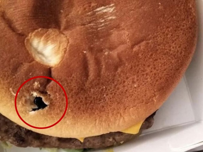 Man’s horrific discovery in his McDonald’s burger