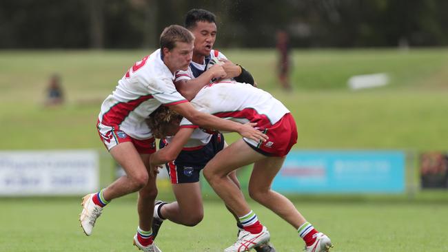 The team bounced back from a round one loss to defeat the Central Coast in the semi-final. Picture: Sue Graham