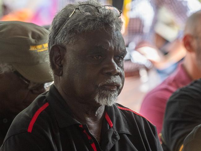 Mr Yingiya (Mark) Guyula at the Garma Festival 2023.Picture: Pema Tamang Pakhrin