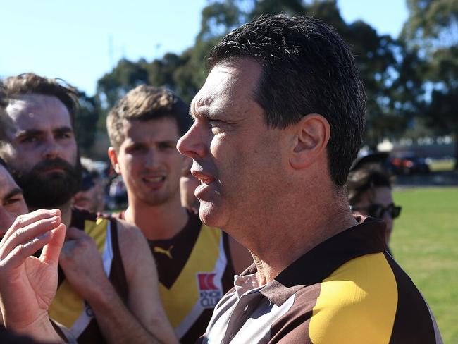 Boronia coach Matt Clark. Picture: Davis Harrigan