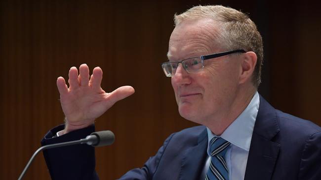 Reserve Bank governor Philip Lowe. Picture: Getty Images