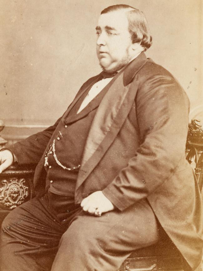 An obese Arthur Orton convinced many he was the much slimmer Roger Tichborne. Picture: National Portrait Gallery, Canberra