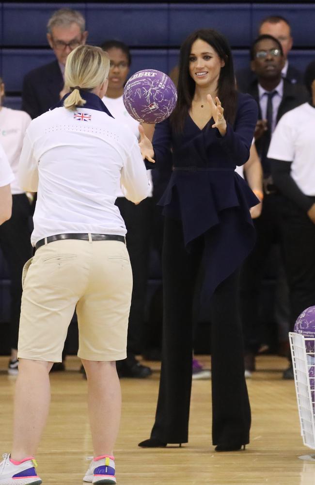 Meghan, Duchess of Sussex, attends the Coach Core Awards. Picture: Getty Images