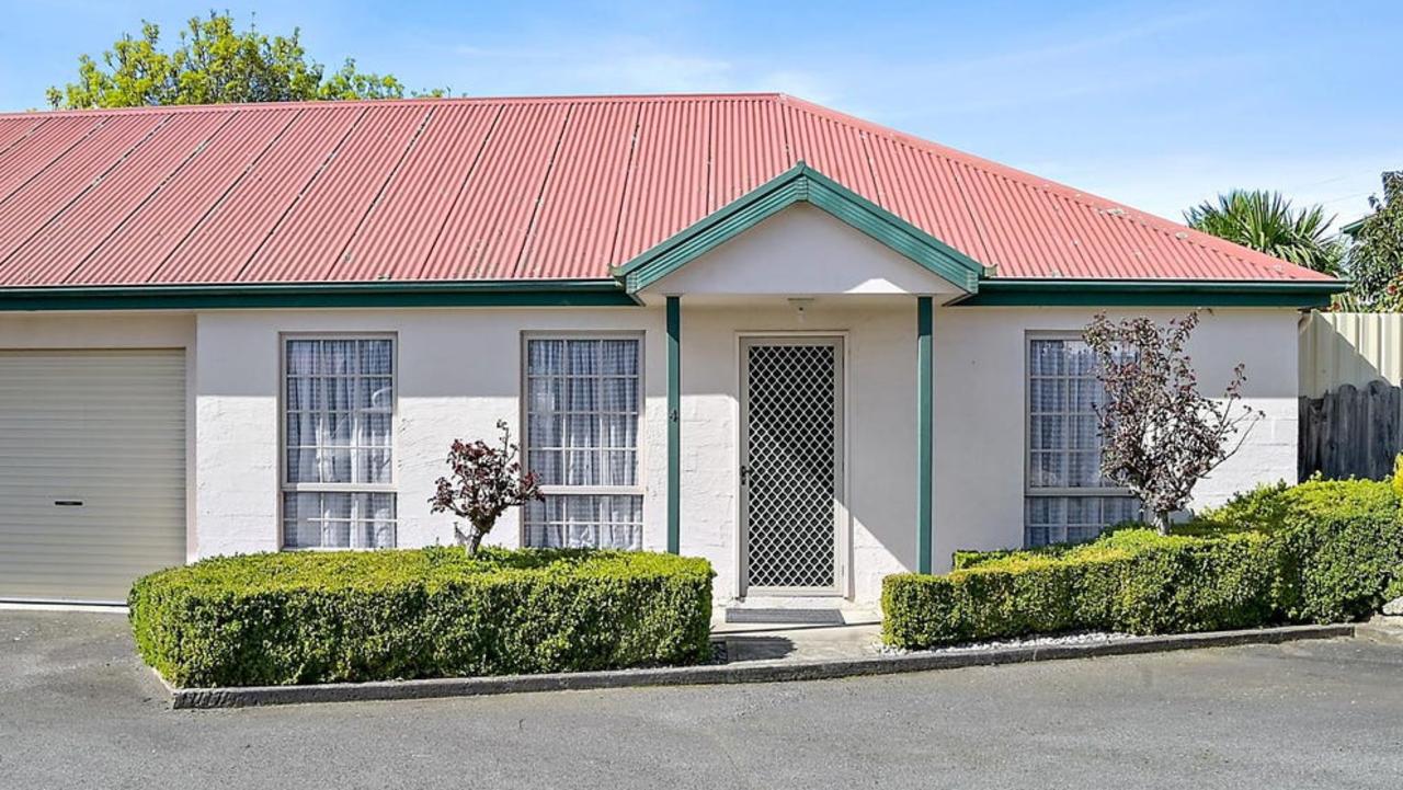 This two-bedroom unit at 4/369A Hobart Rd, Youngtown, in Launceston, is on the market for offers over $399,000.