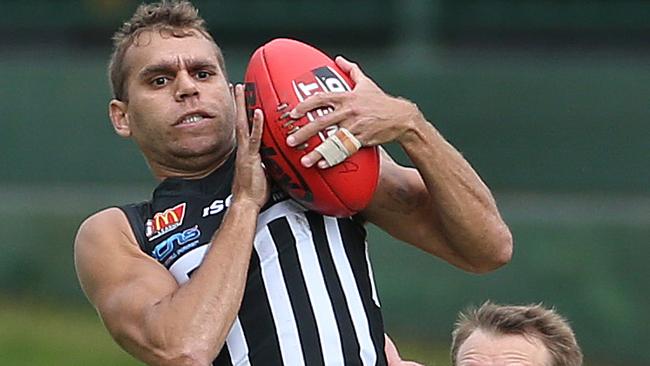 Nathan Krakouer has been all but ruled out of Port Adelaide’s SANFL grand final against Sturt due to a hamstring injury. Picture: Stephen Laffer