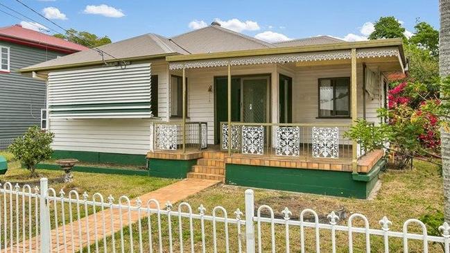 This three-bedroom house at 16 Clare Rd, Rocklea, is on the market for offers over $520,000.