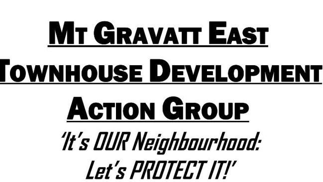 A Mt Gravatt East townhouse development flyer.