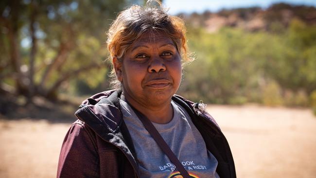 R. Rubuntja died after being struck by a car outside Alice Springs Hospital on Thursday, January 7. Picture: Supplied