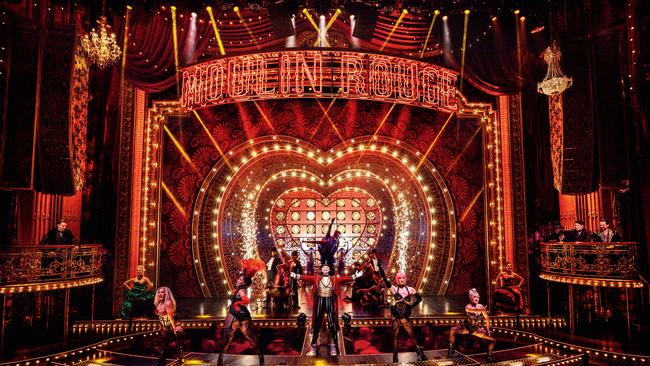 Moulin Rouge! The Musical at Sydney's Capitol Theatre.