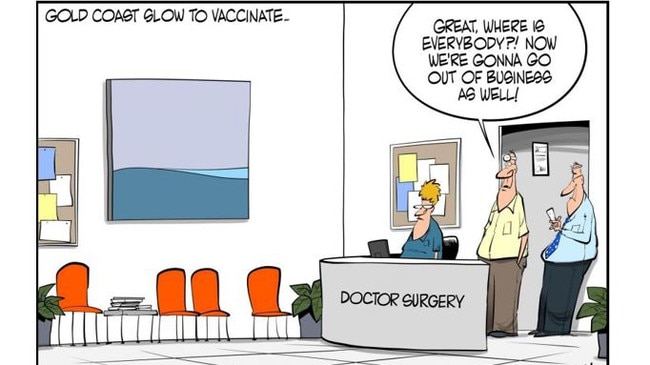 Craig Mann's cartoon Saturday, August 14.
