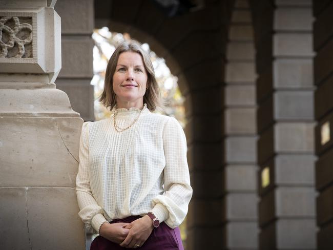 HCC councillor Gemma Kitsos at Hobart. Picture: Chris Kidd