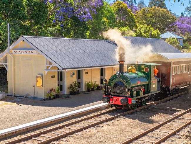 Atherton-Herberton Historic Railway will offer rides on the historic  1905 Peckett steam engine this Australia Day long weekend. Picture: Supplied