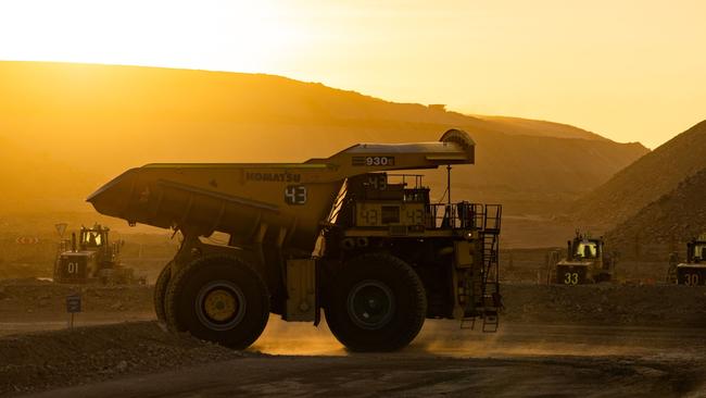 Rio Tinto’s massive Mongolian copper mine began to ramp up this year. Picture: Bloomberg