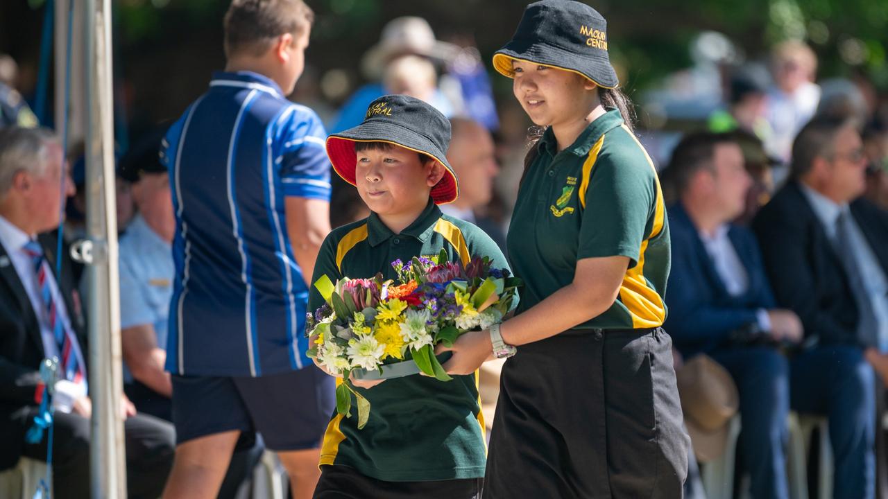 ANZAC Day Mackay Friday 25 April 2025 Picture:Michaela Harlow