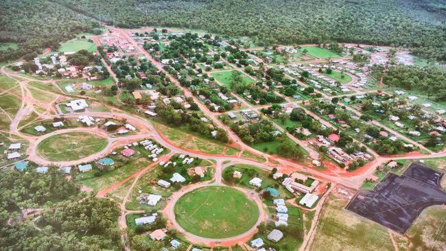 The Indigenous community of Aurukun on the western coast of The Cape York Peninsula. Picture: Aurukun Shire Council